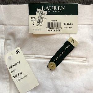 Ralph Lauren linen suit pants